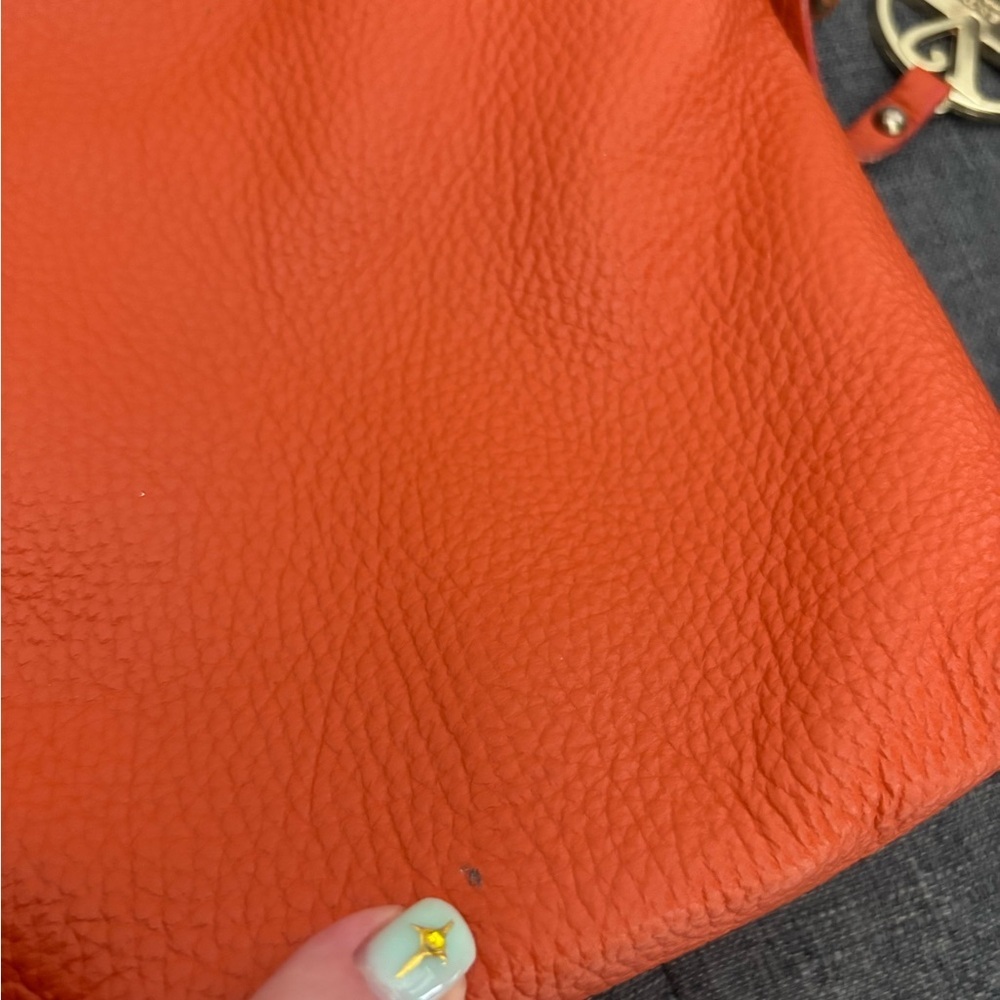 Valentina Elegant Orange Handbag - Picture 12 of 13